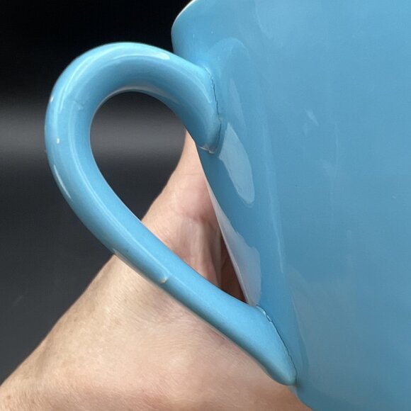 MCM 1950's Blue Heaven China Coffee /Tea Cup & Saucer 2 Sets - Picture 13 of 16